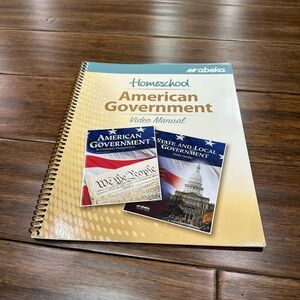 Abeka Homeschool American Government Video Manual